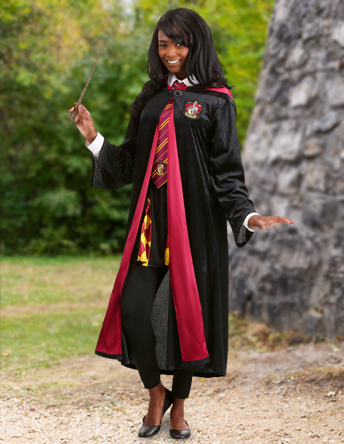 Harry Potter Gryffindor Costume Set Halloween Cosplay Robe Tie