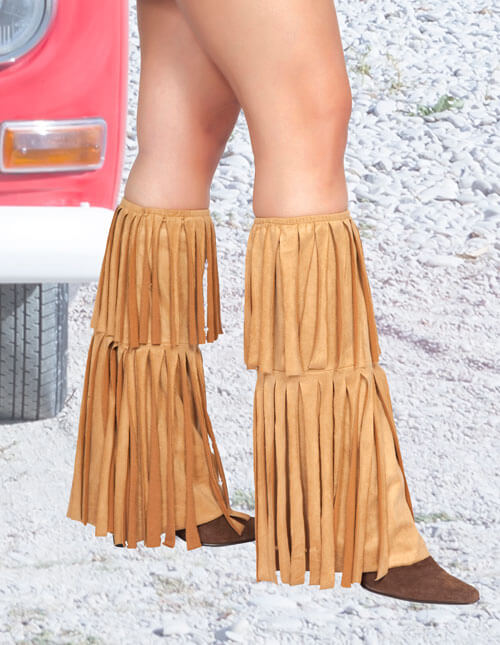 Fringed Leg Warmers Fringed Leg Warmers