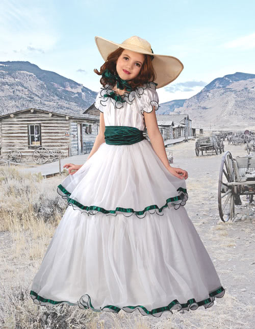 Girls Southern Belle Costume 