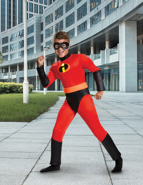 Super Dad Adult Men Costume Humor Funny Giant Hands Incredibles Halloween