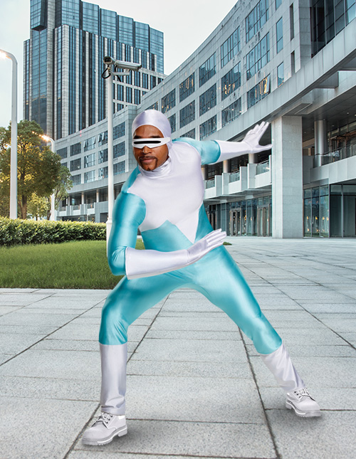 Frozone Costume