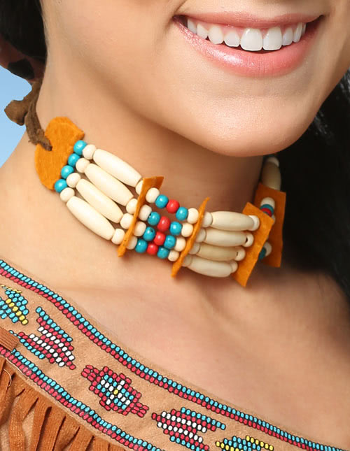 Native American Inspired Bead Necklace Native American Inspired Bead Necklace