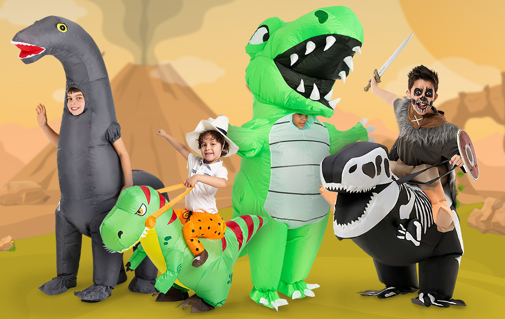 Kids Inflatable Dinosaur Costumes