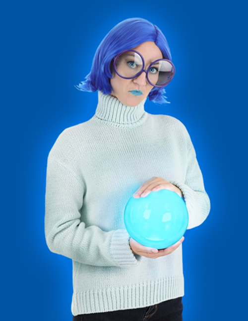 Sadness Inside Out Costume