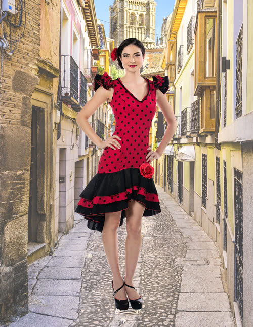 Women’s Spanish Dancer Costume Women’s Spanish Dancer Costume