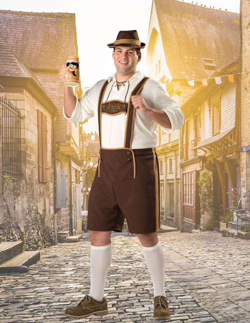 Plus Size Bavarian Costume