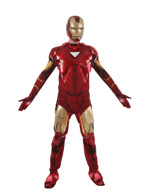 Flying Iron Man Pose