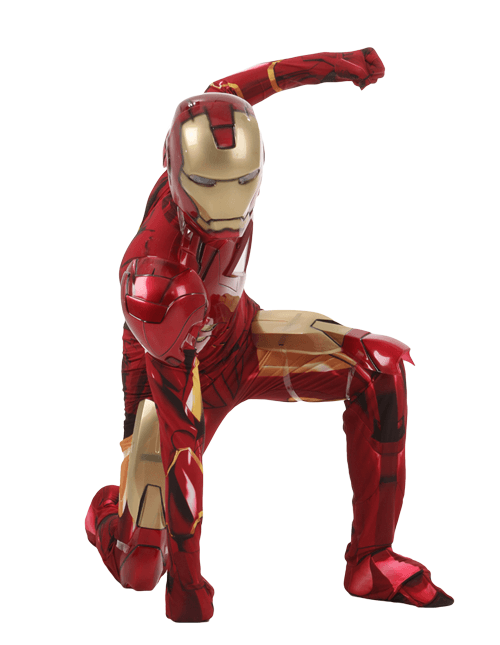 Strike Iron Man Pose