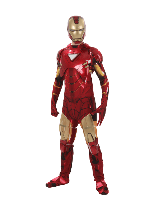 Stand Ready Iron Man Pose