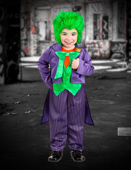 how to make joker costume for kids