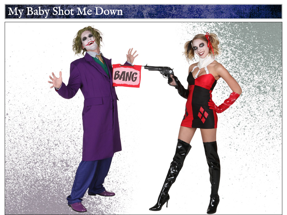 Joker Costumes Adult Kids Joker Halloween Costumes