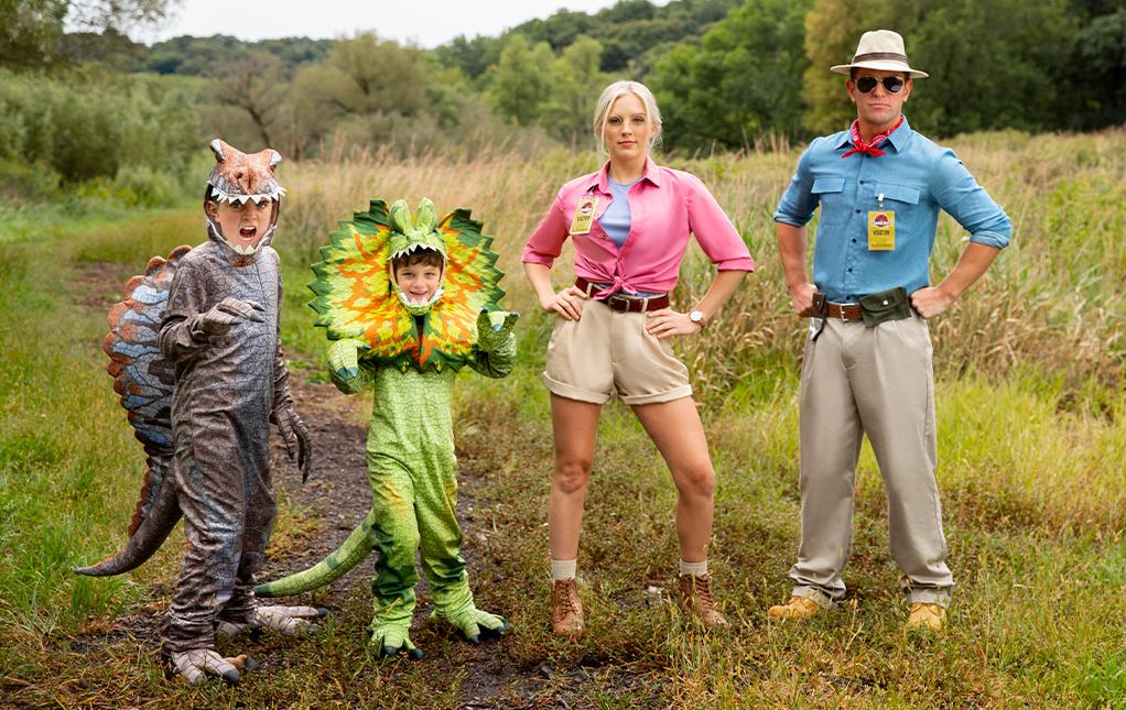 Jurassic Park Family Costume