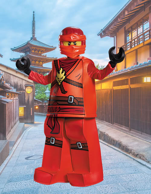 Boys Kai Ninjago Costume Boys Kai Ninjago Costume