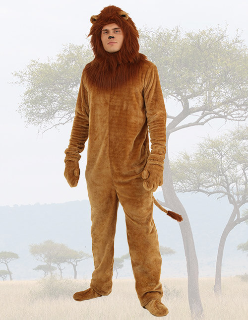 Realistic Lion Costume 5179