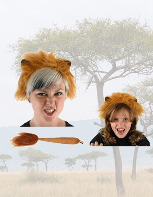Lion Ears & Tail Lion Ears & Tail