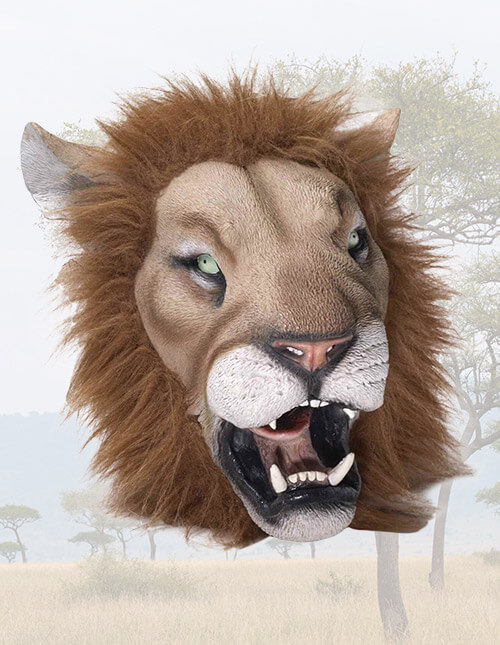 Deluxe Lion Mask