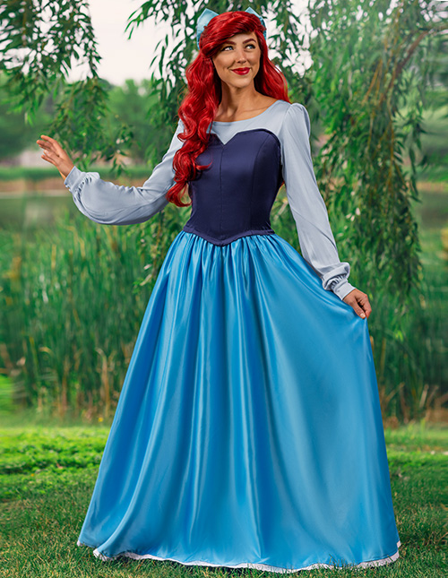 Ariel Blue Dress Costume