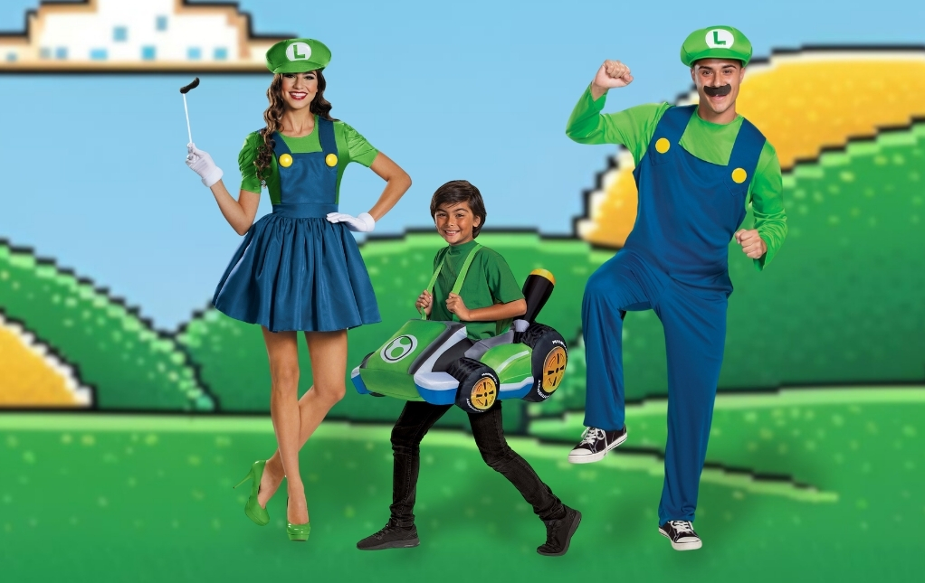 Luigi Halloween Costumes Luigi Halloween Costumes