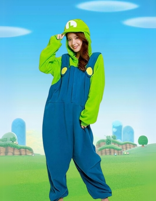Women's Luigi Costume Women's Luigi Costume