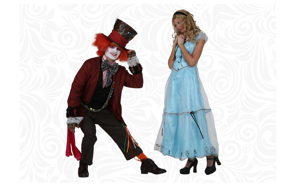 Alice in Wonderland Couples Costumes