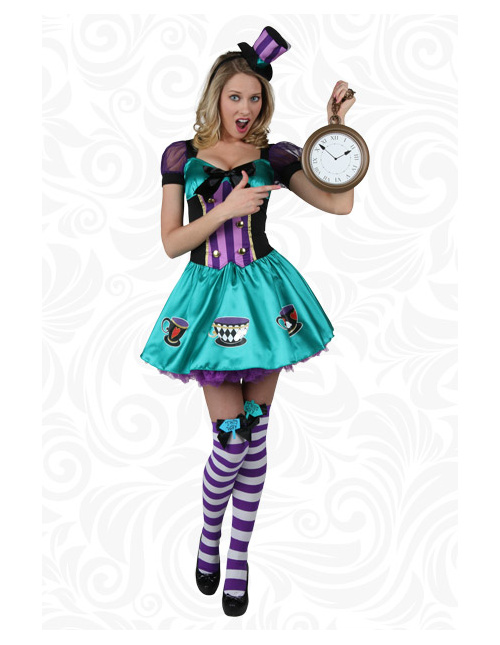 Womens Miss Hatter Costume