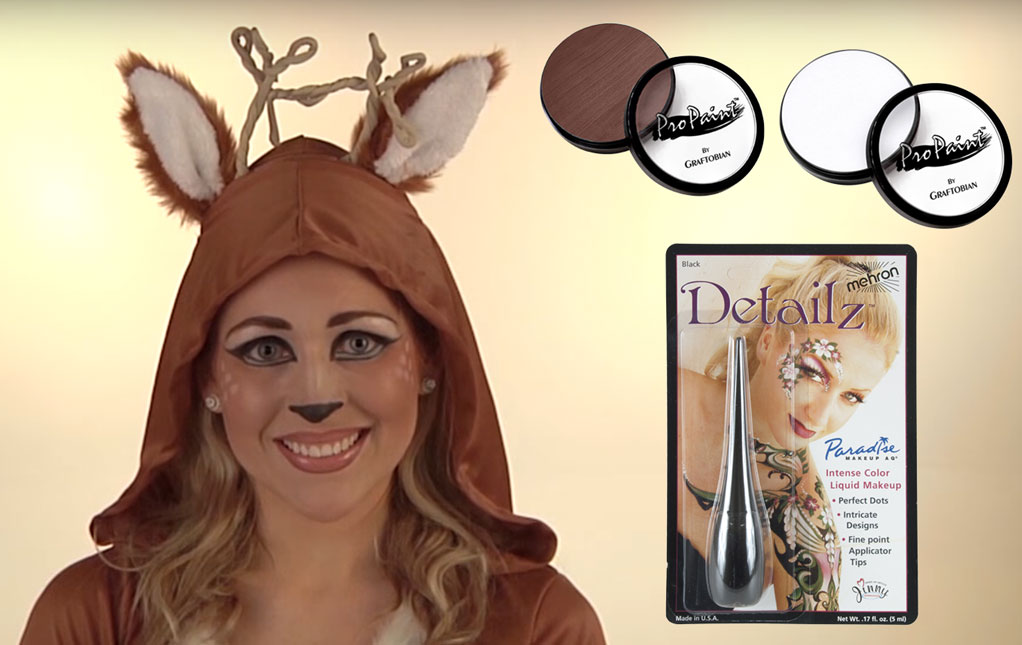 Deer Halloween Makeup