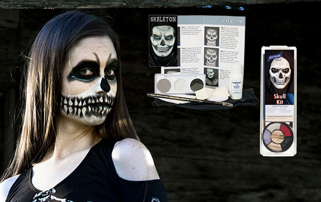  Mehron Makeup Special FX Set for Halloween, Horror, & Cosplay  (Practice Head Included) : Beauty & Personal Care