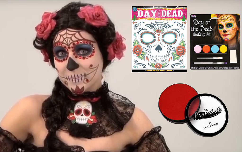 Sugar Skull Halloween Makeup