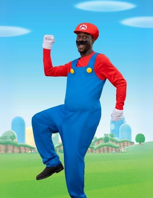 Adult Mario Costume Adult Mario Costume