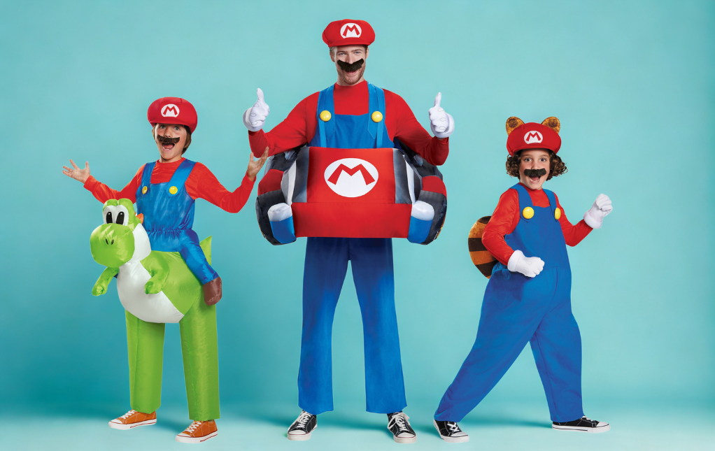 Mario Bros costumes mario Bros costumes