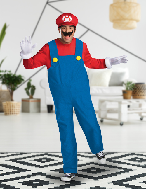 Costume de Mario pour adultes, Super Mario Bros.