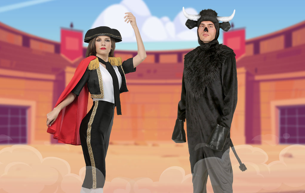 Matador and Bull Costume