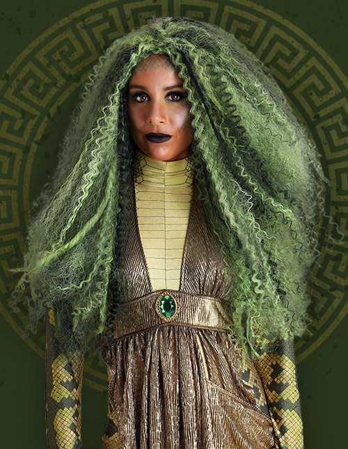 Medusa Bodysuit Costume: Women's Halloween Outfits