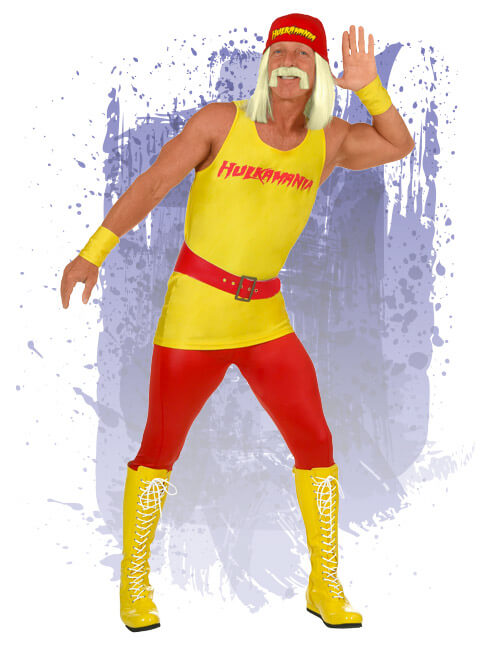 Adult Hulk Hogan Costume Adult Hulk Hogan Costume