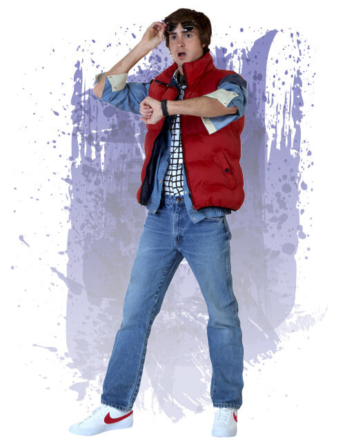 Back to the Future Marty Mcfly costume