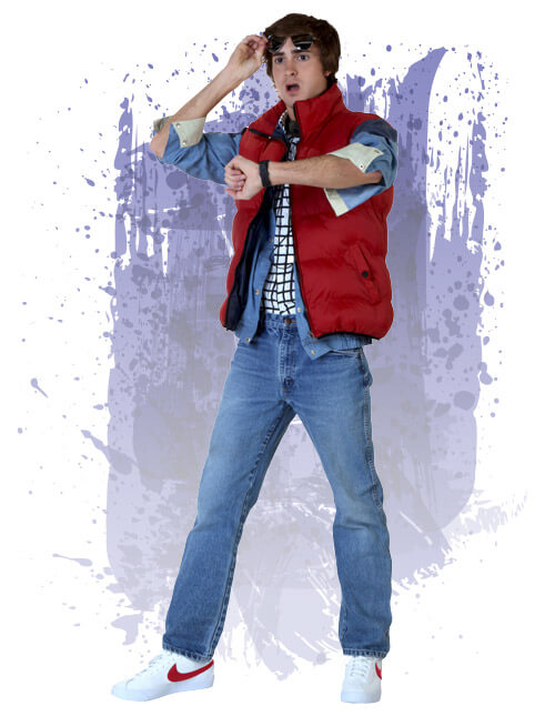 Back to the Future Marty Mcfly costume Back to the Future Marty Mcfly costume