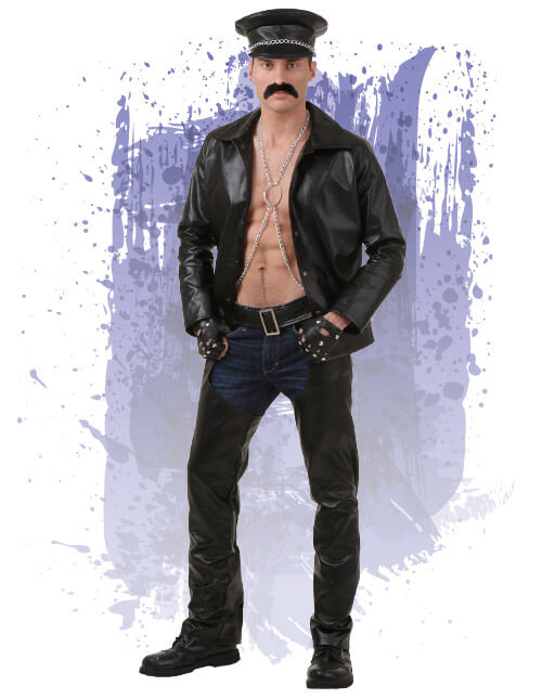Village People Biker Costume Village People Biker Costume