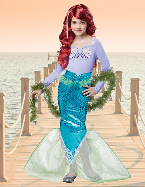 Little Mermaid Costumes - Ariel Little Mermaid Costume