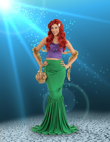 Mermaid Costumes - Adult, Kids Little Mermaid Costumes