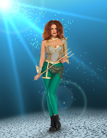 Aqua Warrior Costume Aqua Warrior Costume