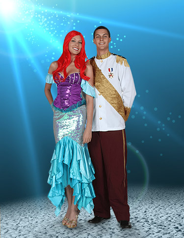 Ariel and Eric Costume Ariel and Eric Costume