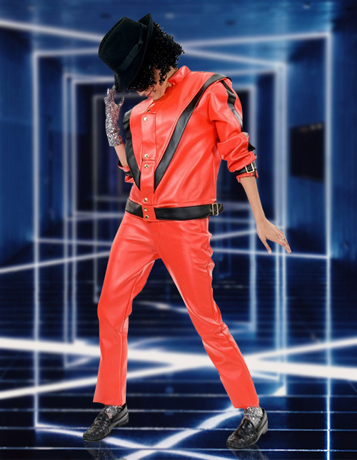 Children Kids Fancy Dress Costume Michael Jackson Performance Outfit Costume