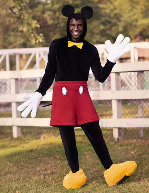 Mickey Mouse Halloween Costumes for Adults Kids