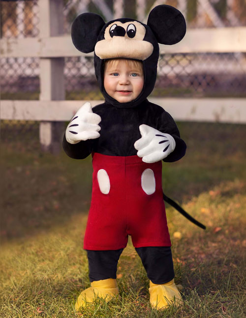 Mickey Mouse Halloween Costumes for Adults Kids