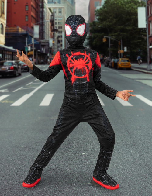 Arriba 42+ imagen miles morales spiderman outfit - Abzlocal.mx