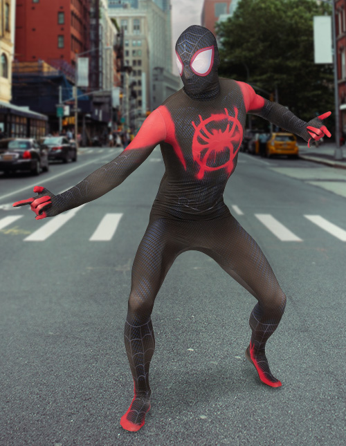 Miles Morales Spider-Man Costume