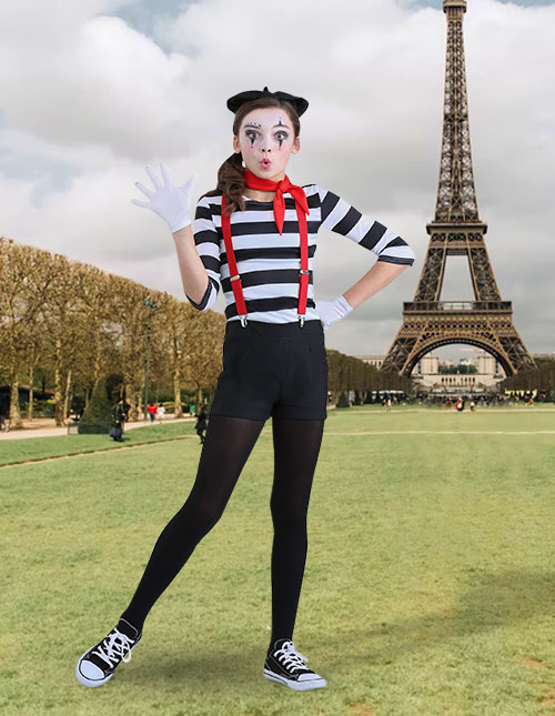 Kids Mime Costumes