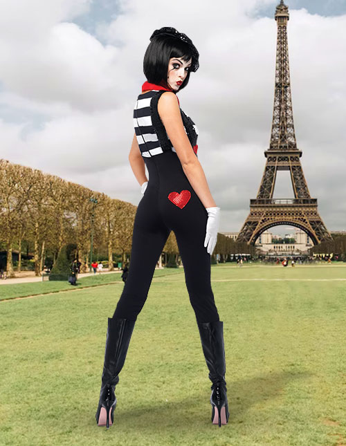 Mime Halloween Costumes And Outfits 4298