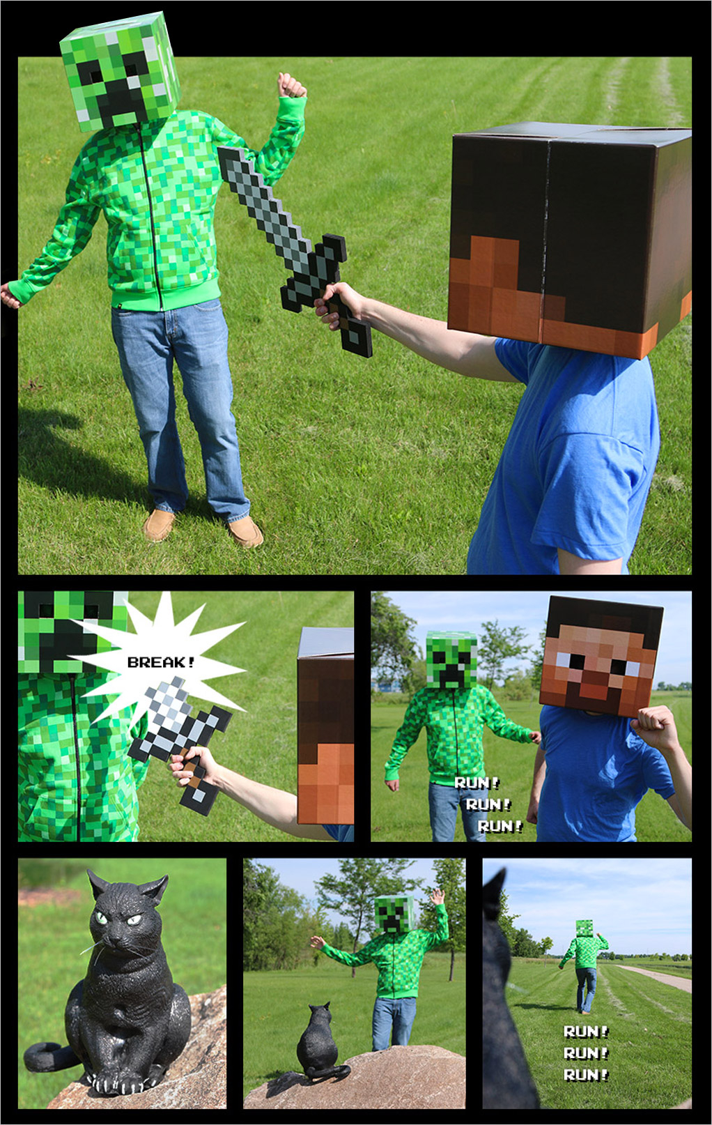 Minecraft comic part 2 Minecraft comic part 2