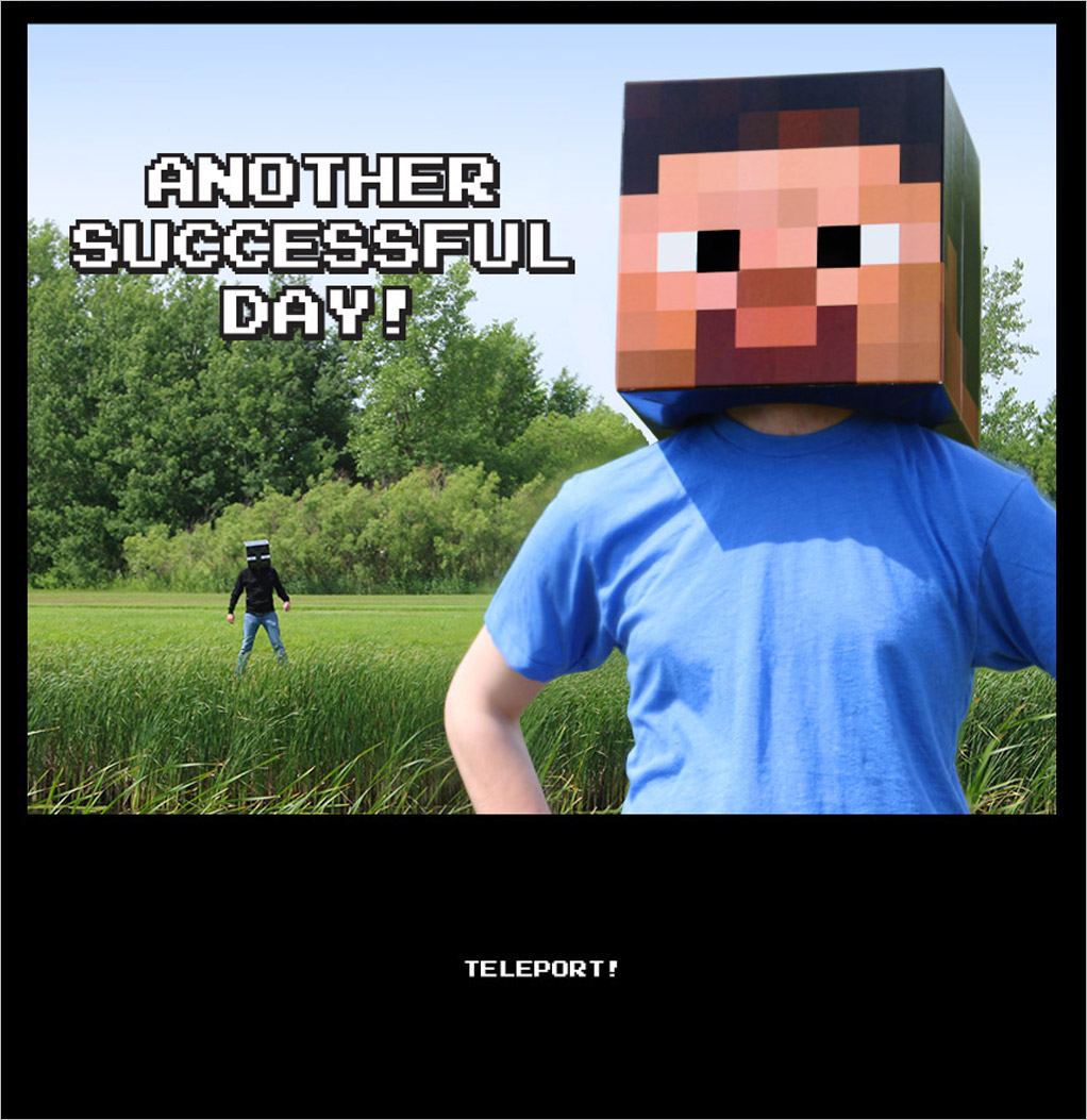 Minecraft comic part 4